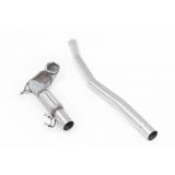 Milltek Volkswagen Arteon Downpipe ze sportowym katalizatorem 200CSPI 2.0TSI 280PS 4Motion (North American Non Valved / Downturn Tips) 2022 - 2024 SSXVW731