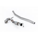 Milltek Volkswagen Arteon Downpipe ze sportowym katalizatorem 200CSPI 2.0TSI 280PS 4Motion (North American Non Valved / Downturn Tips) 2022 - 2024 SSXVW732