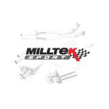 Milltek Mitsubishi Lancer Evolution 2008 - 2014 Element układu wydechowego Front Pipe o zwiększonej średnicy z dekatalizatorem (X 2.0 Turbo) SSXMI013