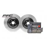 Zestaw Specjalny - Tarcze Performance Friction 380mm + klocki hamulcowe FERODO DS3.12 - BMW M2 / M3 / M4 Seria F (tył) 380.646.63/64+FCP1281G