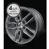 Oferta specjalna - Zestaw felg BBS SX 8,0x18 ET35 5x112 - SX0101 - Brilliant Silver