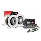 Zestaw Specjalny - Tarcze DBA 4000 T3 + klocki hamulcowe FERODO DS2500 - Audi RS3 8Y (tył) DBA 42809S+FCP1636H