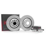 Zestaw Specjalny - Brembo Sport TY3 + klocki hamulcowe Brembo Sport HP2 - VW Golf VII R / GTI / Audi RS3 / S3 8V (tył) 59E11454-07B31542